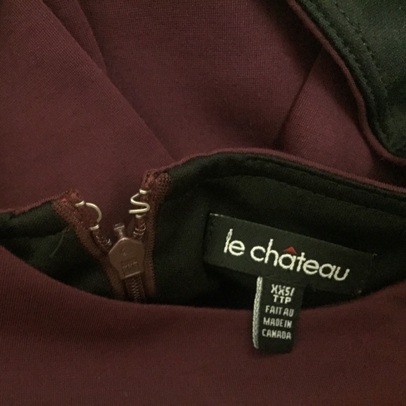 Peplum Dress with Cut-Out Back *Made in Canada* Size XXS - Picture 6 of 9